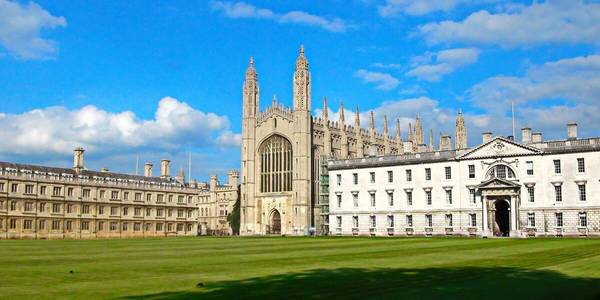 Das Kings College in Cambridge